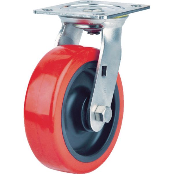 【メーカー在庫あり】 TP634001PRO SAMSONG SAMSONG ステンレスキャスター 自在 ウレタン 100mm TP6340-01-PRO HD店