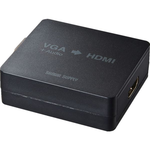 【メーカー在庫あり】 VGACVHD2 サンワサプライ(株) SANWA 変換コンバーター(VGA信号HDMIタイプ) VGA-CVHD2 HD店