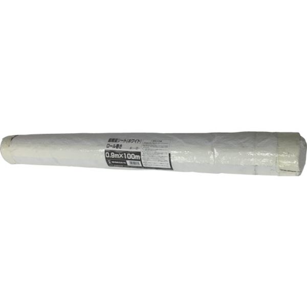 【メーカー在庫あり】 (株)ユタカメイク ユタカメイク 最軽量ホワイトシート ロール巻 0.9m×100m WHMK0910 HD店
