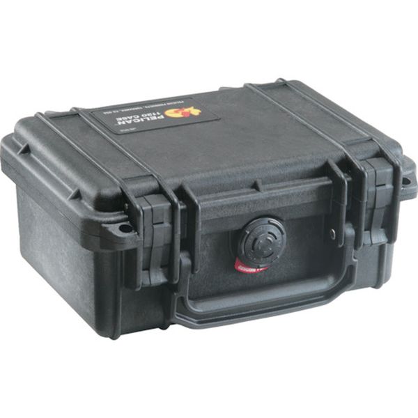 【メーカー在庫あり】 PELICAN PELICAN スモールケース 1120 黒(フォームなし) 214×172×98 1120NFBK HD店