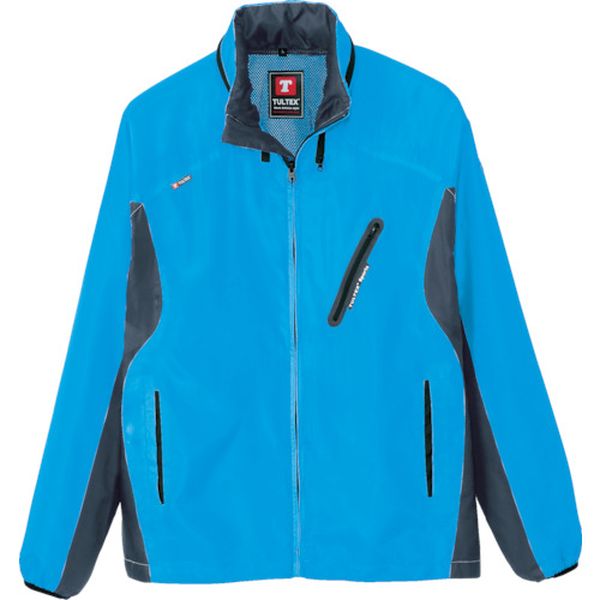 【メーカー在庫あり】 10301127L アイトス(株) アイトス フードインジャケット ターコイズ L 10301-127-L HD店