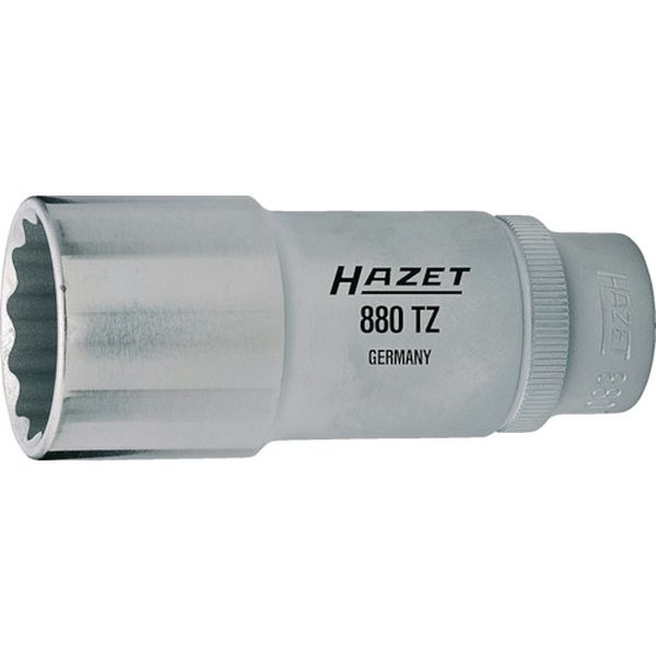 【メーカー在庫あり】 880TZ22 HAZET社 HAZET ディープソケットレンチ(12角タイプ・差込角9.5mm・対辺22mm) 880TZ-22 HD店
