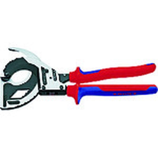 【製造会社店卸し資産あり】 9532320  KNIPEX社 KNIPEX ラチェットケーブルカッター 320粍 9532-320 固定ディスク店