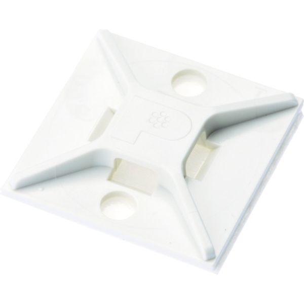 【メーカー在庫あり】 ABM2SATD マウントベース アクリル系粘着テープ付き 白 (500個入) ABM2S-AT-D HD店