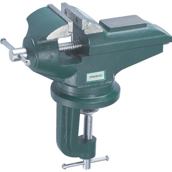 【製造会社店卸し資産あり】 BV65SN  トラスコ中山(株) TRUSCO 回転させる式ベンチバイス BV-65SN 固定ディスク店