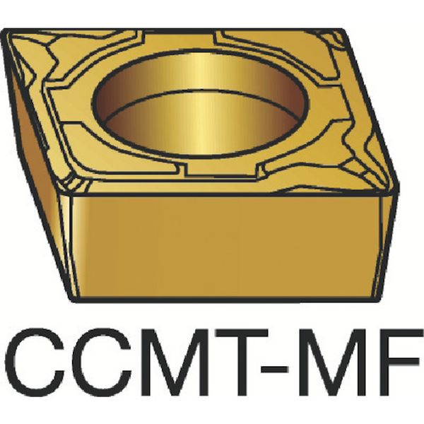 【メーカー在庫あり】 CCMT060204MF サンドビック(株) サンドビック コロターン107 旋削用ポジ・チップ 1125 10個入り CCMT 06 02 04-MF HD店|ヒロチー商事 ハーレー 店