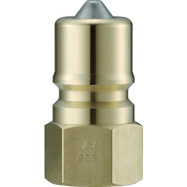 【製造業者店卸し資産あり】 長堀製造(株) ナック クイックカップリング S・P型 金管楽器製 オネジ滑りだし用 CSP10P2 固定ディスク店 木材・建築資材・設備-パイプ用継手