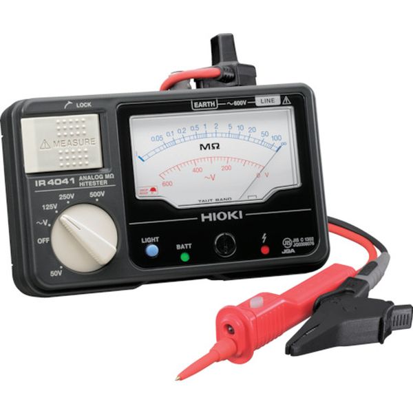 【メーカー在庫あり】 IR404111 日置電機(株) HIOKI アナログ絶縁抵抗計(4レンジ) IR4041-11 IR4041-11 HD店|ヒロチー商事 ハーレー 店