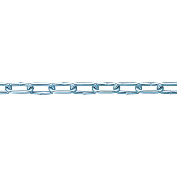 【メーカー在庫あり】 (株)ニッサチェイン ニッサチェイン 鉄ユニクロ溶接リンクチェイン 4mm×30m IW2040 HD店
