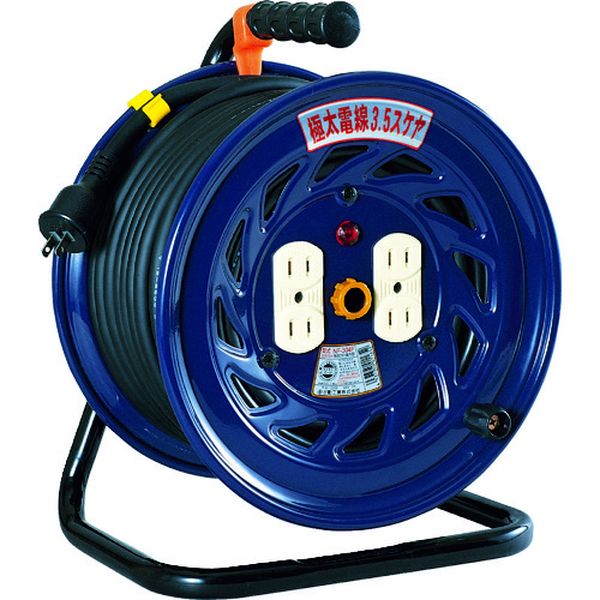 【メーカー在庫あり】 NF304F 日動工業(株) 日動 電工ドラム アースなし 極太電線 30m NF-304F HD店