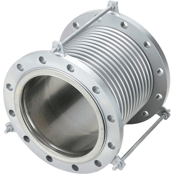 【メーカー在庫あり】 排気ライン用伸縮管継手 フランジ5K/SS400(接液部SUS) 150A×150L NK7300-150-150 HD店 28,301円