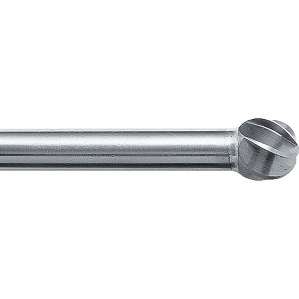 【メーカー在庫あり】 スーパー超硬バー アルミカット ロー付タイプ シャンク径6mm 球型 刃径：12.7 SB8C03SA HD店