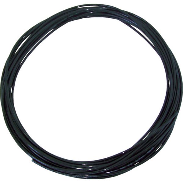 【メーカー在庫あり】 SP6BK100 千代田通商(株) チヨダ ソフトポリウレタンチューブ 6mm/100m黒 SP-6BK 100 HD店