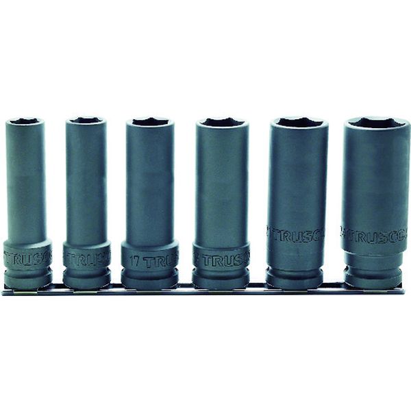 【メーカー在庫あり】 T46SL100SET トラスコ中山(株) TRUSCO インパクト用超ロングソケットセット 長さ100mm T4-6SL-100-SET HD店