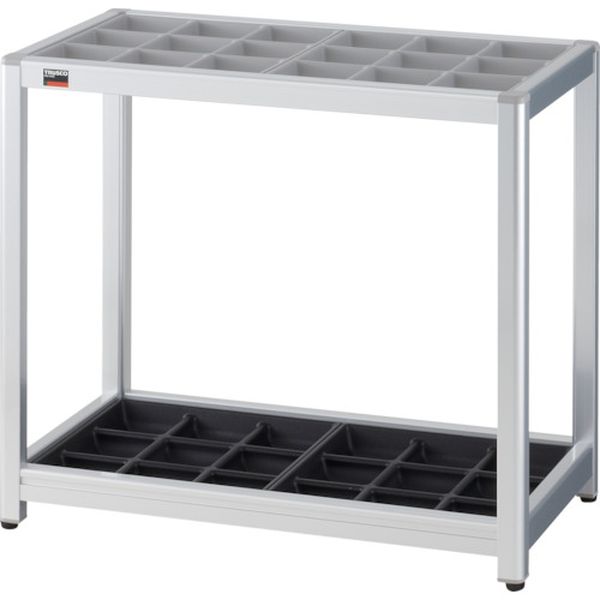 【製造業者店卸し資産あり】 TAK18  トラスコ中山(株) TRUSCO 軽銀傘立て 18本立 TAK-18 固定ディスク店
