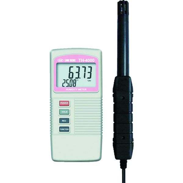 【メーカー在庫あり】 TH4000 ライン精機(株) ライン精機 デジタル温湿度計 TH-4000 HD店