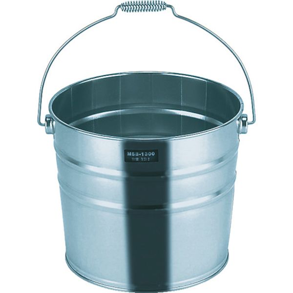 【製造業者店卸し資産あり】 TMNM18A  トラスコ中山(株) TRUSCO ステンレス鋼井戸釣瓶 18L 300ΦXH345 受け取り人付 T-MNM-18A 固定ディスク店