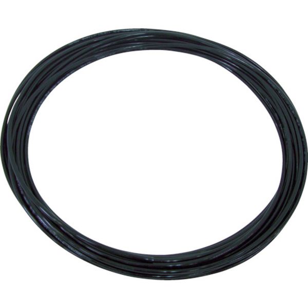 【メーカー在庫あり】 TP12X8.020 ポリウレタンチューブ TPタッチチューブ 外径12×内径8mm/全長20m 黒 黒 TP-12X8.0-20 HD店
