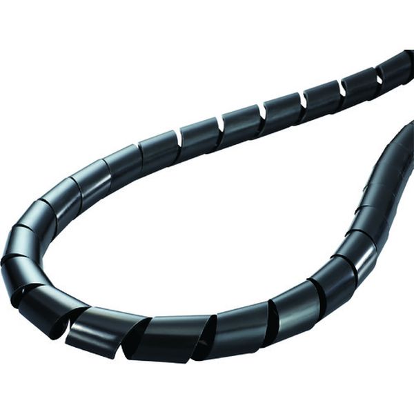 【メーカー在庫あり】 TS10W スパイラルチューブ (ポリエチレン製 耐候グレード) 黒 長さ50m TS-10-W HD店｜ヒロチー商事 ハーレー 店 7,286円