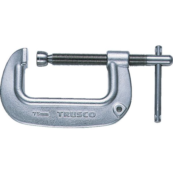 【製造会社店卸し資産あり】 TSC75  トラスコ中山(株) TRUSCO ステンレス鋼B型シャコジャッキ 75粍 TSC-75 固定ディスク店