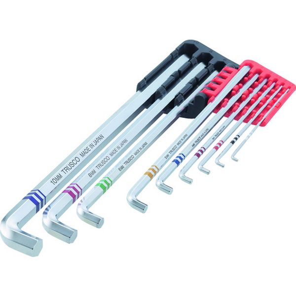 【メーカー在庫あり】 TTX9S トラスコ中山(株) TRUSCO トーション六角棒レンチ 9本組 TTX-9S HD店