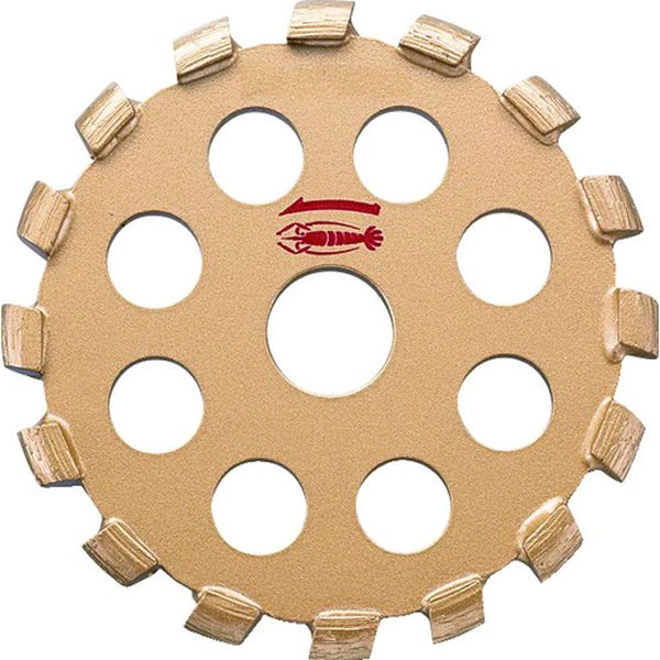 【メーカー在庫あり】 (株)ロブテックス エビ ダイヤモンドカッター Uカッター (乾式) 105mm U105 HD店
