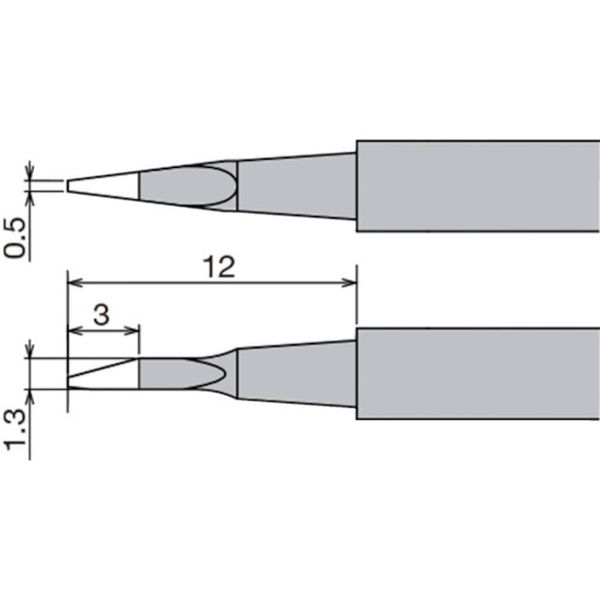 【製造業者店卸し資産あり】 XST80HRT0.5 太洋電機製作(株) グット 替こて先 XST-80G用 XST-80HRT-0.5 固定ディスク