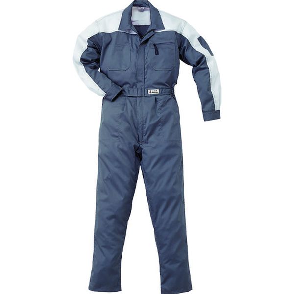 【メーカー在庫あり】 107006L 山田辰(株) AUTO－BI つなぎ服107-006ブラック-L 107-BC-L HD店