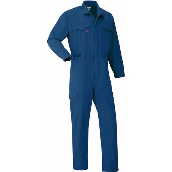 【メーカー在庫あり】 3900002S 山田辰(株) AUTO－BI つなぎ服3900-002マリンブルー-S 3900-MB-S HD店