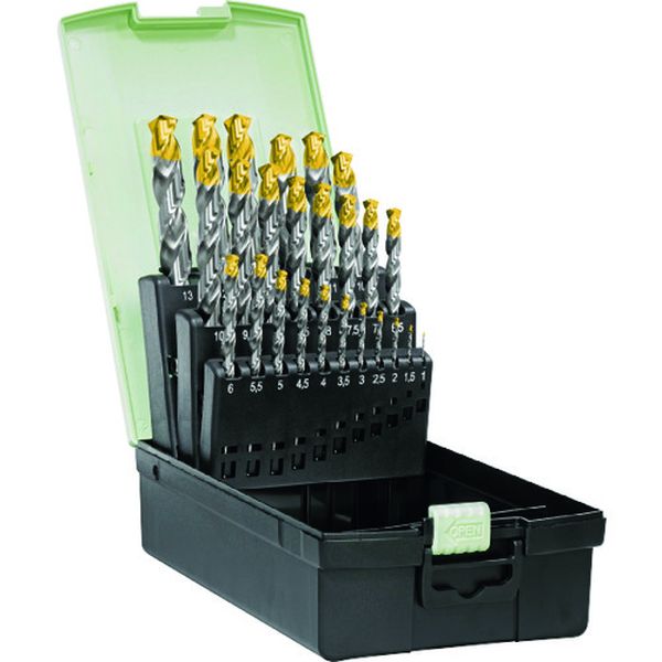 【メーカー在庫あり】 DA110SET113WZ90AJ ワルタージャパン(株) タイテックス ツイストドリルセット DA110-SET-1-13-WZ90AJ HD店｜ヒロチー商事 ハーレー 店