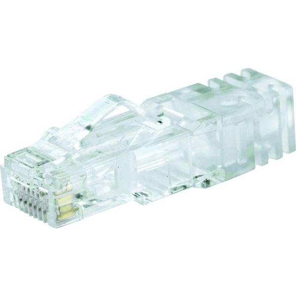 【製造業者店卸し資産あり】 種別6A 細径有線テレビ用モジュラープラグ AWG26単線・撚線 100個入り口・入口 SP6X88SD-C SP6X88SD-C 固定ディスク店 電設資材-花・ガーデン・DIY-その他