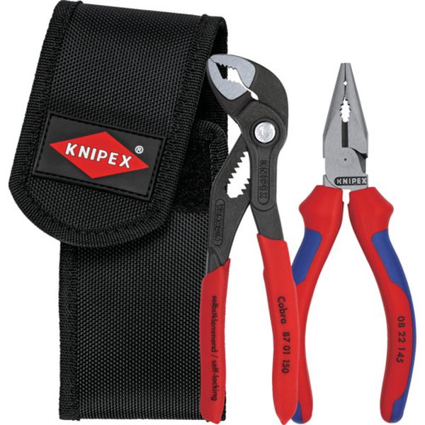 【メーカー在庫あり】 KNIPEX社 KNIPEX コブラセット ポンププライヤー＋ペンチ 002072V06 HD店