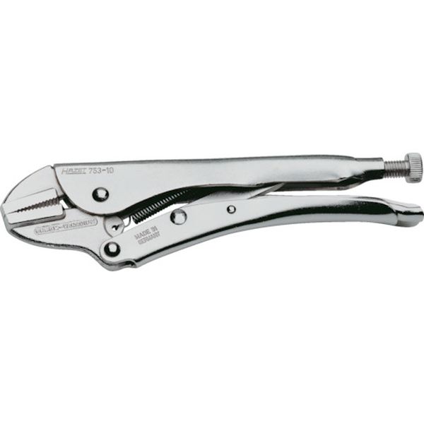 【メーカー在庫あり】 75310 HAZET社 HAZET グリッププライヤー ストレートジョータイプ 753-10 HD店