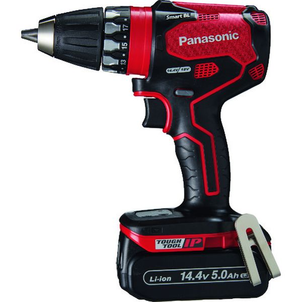 【メーカー在庫あり】 EZ74A3LJ2FR デュアル 14.4V5.0Ah 充電式ドリルドライバー 赤 EZ74A3LJ2F-R HD店