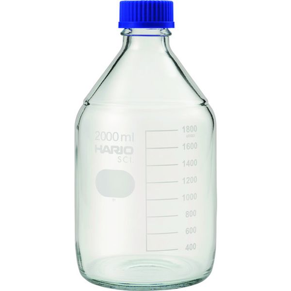 【メーカー在庫あり】 NBO2LSCI ハリオサイエンス(株) HARIO 耐熱ねじ口瓶 2，000ml NBO-2L-SCI HD店