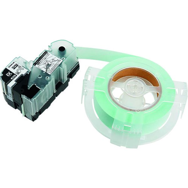 【メーカー在庫あり】 SS36KEXR JIM 【純正】「テプラ」PROテープ 36mm EX詰替用ロングテープ 白ラベル/黒文字 長さ45m SS36K-EXR HD店
