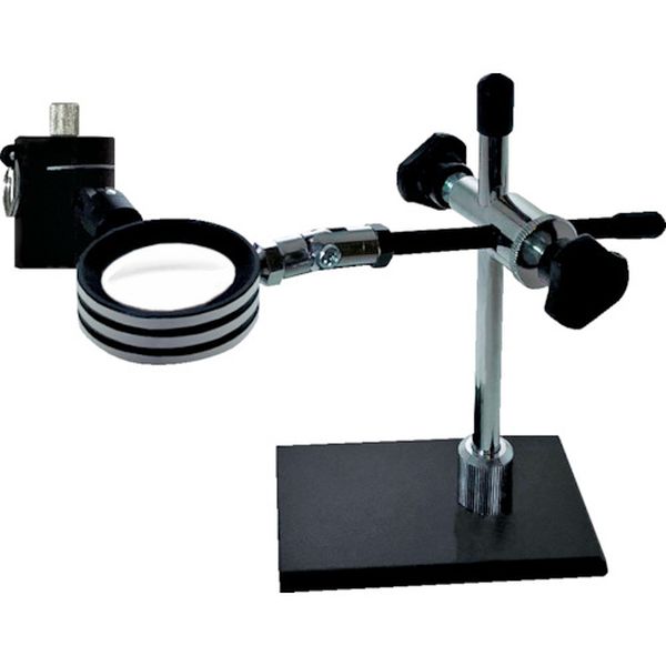 【メーカー在庫あり】 STA06SLED (株)京葉光器 リーフ LEDライト付スタンドルーペ 6x STA-06S/LED HD店|ヒロチー商事 ハーレー 店