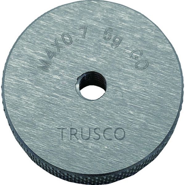 【メーカー在庫あり】 TRGO6GM12X1.75 トラスコ中山(株) TRUSCO ねじ用リングゲージ 通り 6g M12×1.75 TRGO6G-M12X1-75 HD店