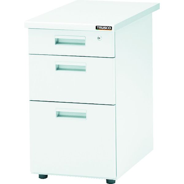 【メーカー在庫あり】 TWK3A トラスコ中山(株) TRUSCO システムデスク 脇デスク 3段 TWK-3A HD店