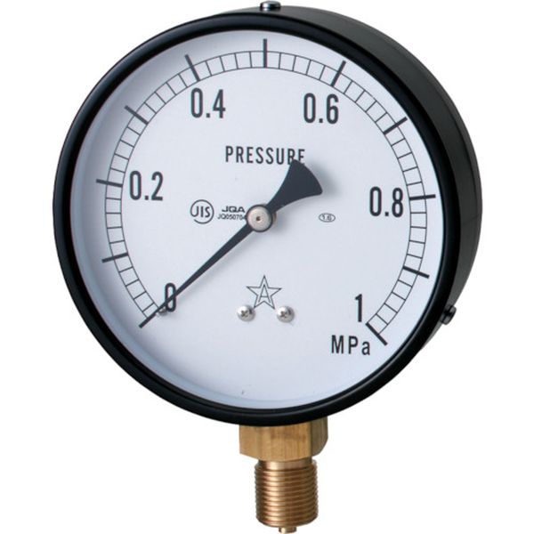 【メーカー在庫あり】 G311211V0.16MPA 右下精器製造(株) 右下 圧力計 AVT3/8×75×0.16MPa G311-211-V-0-16MPA HD店