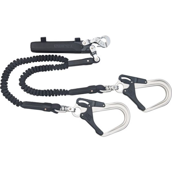 【メーカー在庫あり】 A1JR150WL8BK (株)TJMデザイン タジマ ハーネス用ランヤード ジャバラダブルL8 A1JR150-WL8BK HD店