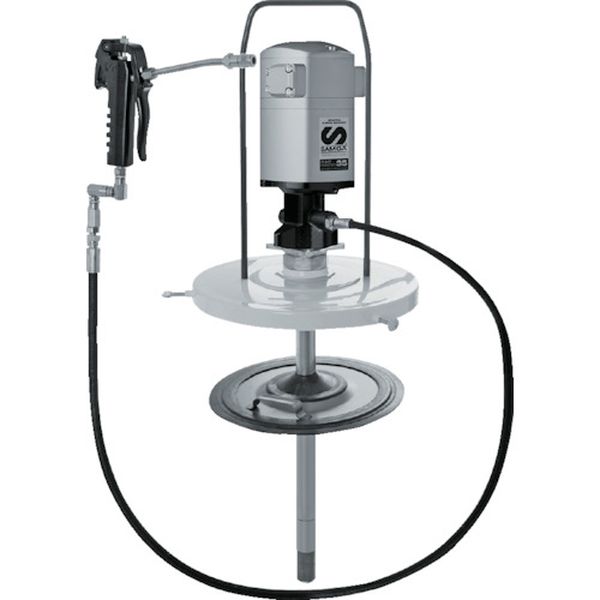 【製造会社店卸し資産あり】 サモア社 サモア ペール缶用差し油揚水機 S35P 固定ディスク店