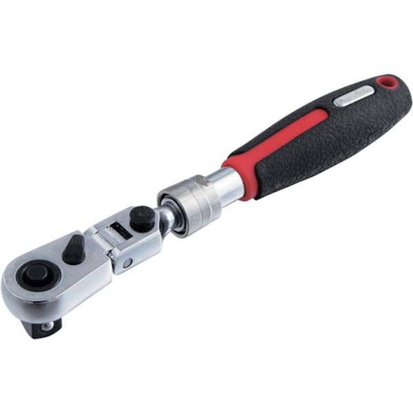 【メーカー在庫あり】 STRF3C スエカゲツール(株) Pro-Auto 3/8DR.伸縮式フレックスロックラチェットミニタイプ STR-F3C HD店
