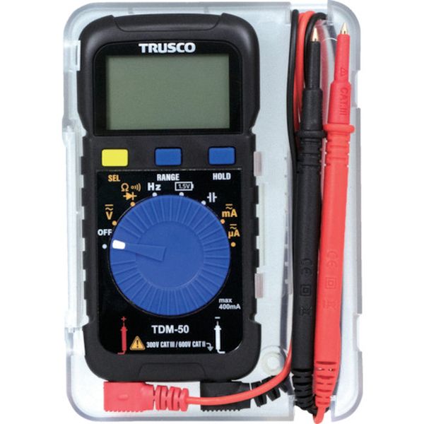【メーカー在庫あり】 TDM50 トラスコ中山(株) TRUSCO デジタルカードテスター TDM-50 HD店