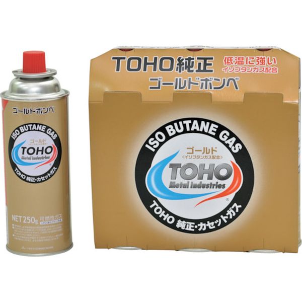 【メーカー在庫あり】 (株)ホンダパワープロダクツジャパン HONDA カセットボンベ TOHOゴールド 1箱36本入り 12094 HD店