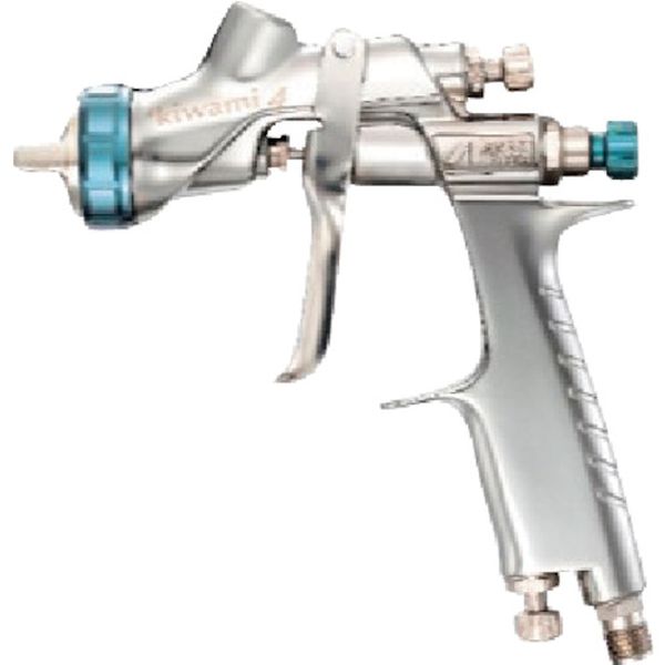 【メーカー在庫あり】 スプレーガン(重力式) KIWAMI4 センターカップ ノズル口径Φ1.6mm パターン開き340mm KIWAMI4-V16WB2 HD店