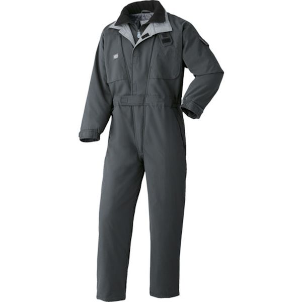 【メーカー在庫あり】 700012M 山田辰(株) AUTO−BI 防寒つなぎ服 チャコールグレー Mサイズ 700-G2-M HD店|ヒロチー商事 ハーレー 店