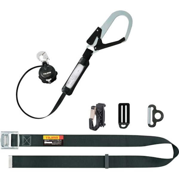 【メーカー在庫あり】 B1SLVRL1BK (株)TJMデザイン タジマ 胴ベルト用 VR150 L1 スチールベルトLセット B1SLVR-L1BK HD店