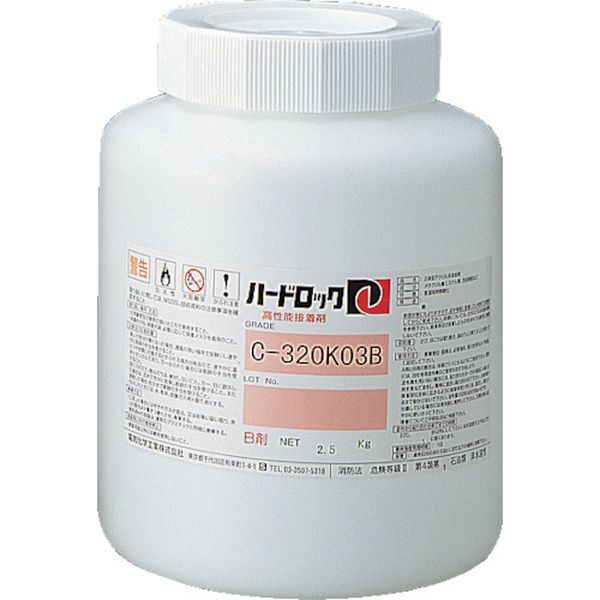 【メーカー在庫あり】 C320K03B デンカ(株) デンカ ハードロック B剤 1kg C320K-03B HD店