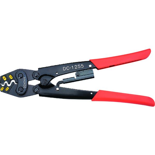 【メーカー在庫あり】 DC1255 ジェフコム(株) デンサン 圧着工具 裸端子・PBスリーブ用 DC-1255 HD店